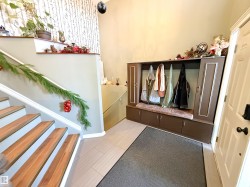 Mudroom with baseboards - 