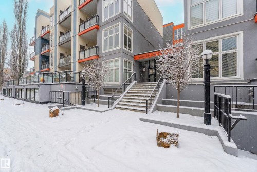 421 10147 112 Street, Edmonton, AB - Outdoor With Balcony With Facade