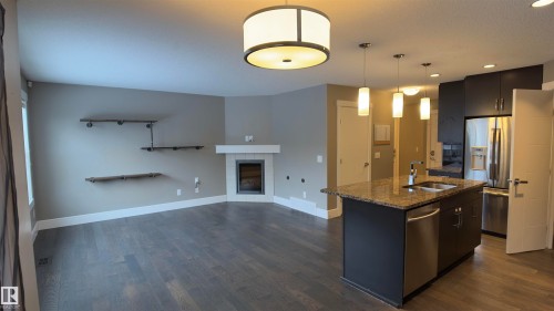 616 175A Street Sw, Edmonton, AB - Indoor Photo Showing Kitchen With Double Sink