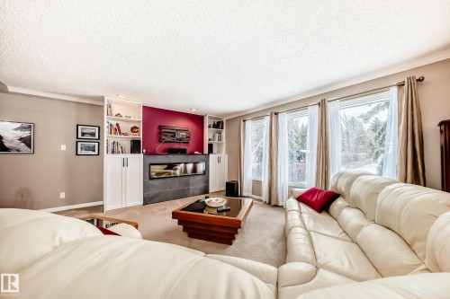 12404 39 Avenue Nw, Edmonton, AB - Indoor Photo Showing Living Room