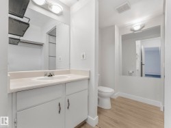 two piece ensuite in the primary suite - 