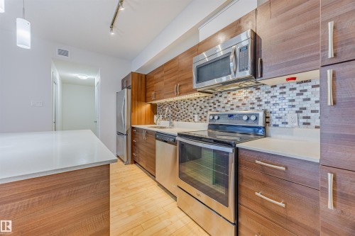 409 9517 160 Avenue, Edmonton, AB - Indoor Photo Showing Kitchen