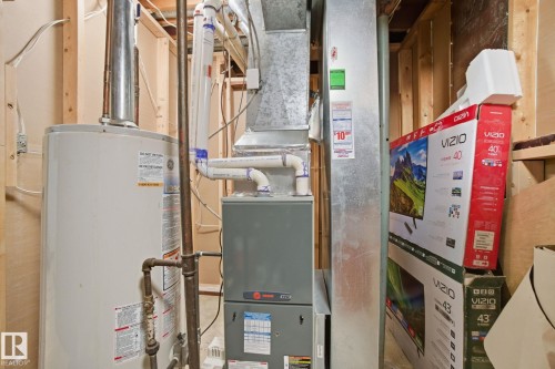 223 Dickinsfield Court, Edmonton, AB - Indoor Photo Showing Basement