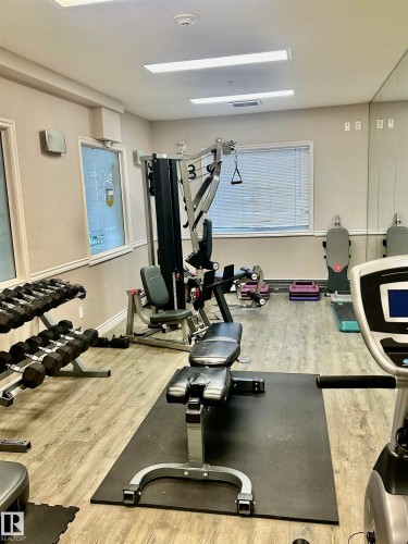 208 1204 156 Street, Edmonton, AB - Indoor Photo Showing Gym Room