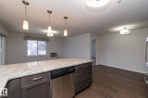 102 2203 44 Avenue, Edmonton, AB - Indoor Photo Showing Kitchen