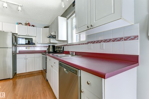 1049 Jones Crescent, Edmonton, AB - Indoor Photo Showing Kitchen With Double Sink
