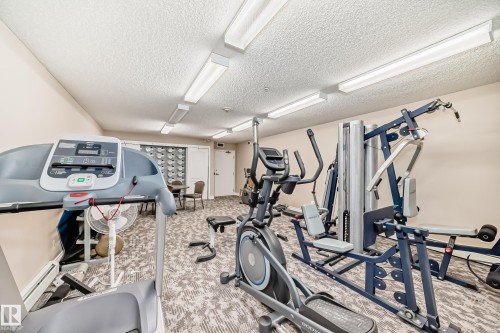 422 12838 65 Street, Edmonton, AB - Indoor Photo Showing Gym Room