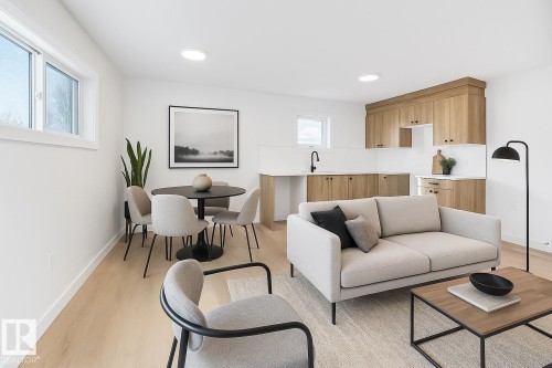 9926 157 Street, Edmonton, AB - Indoor Photo Showing Living Room
