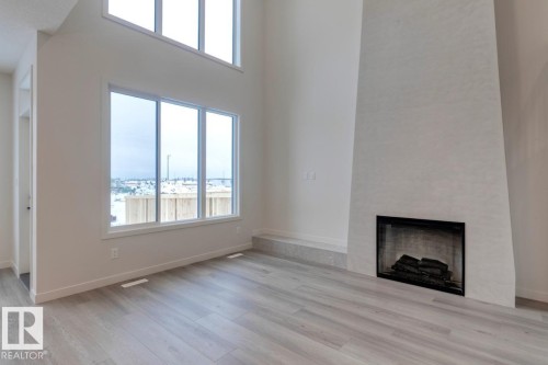 7119 51 Avenue, Beaumont, AB - Indoor With Fireplace
