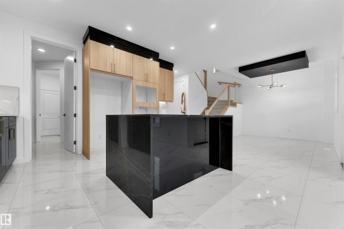 4011 35 Street, Beaumont, AB - Indoor Photo Showing Kitchen