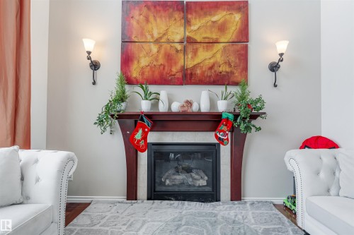 20524 58 Avenue, Edmonton, AB - Indoor With Fireplace