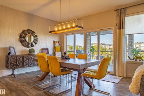 6013 Naden Landing, Edmonton, AB - Indoor Photo Showing Dining Room