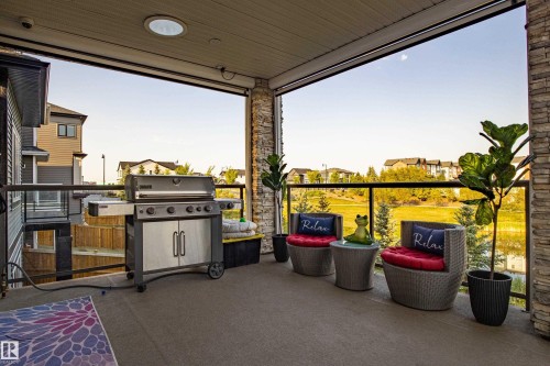 6013 Naden Landing, Edmonton, AB - Outdoor With Deck Patio Veranda With Exterior