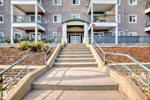 307 10118 95 Street, Edmonton, AB - Outdoor With Balcony With Facade