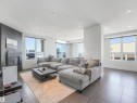 1704 9939 109 Street, Edmonton, AB  - Indoor Photo Showing Living Room With Fireplace 