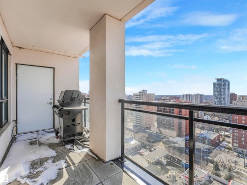 1704 9939 109 Street, Edmonton, AB - Outdoor With Balcony With View With Exterior
