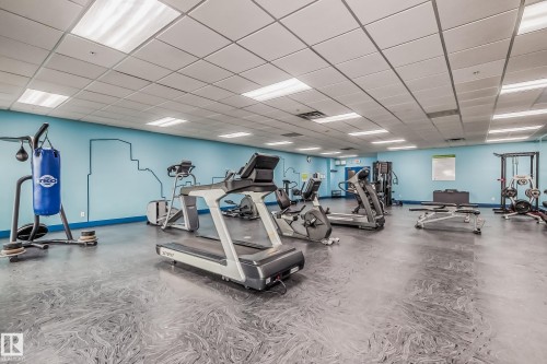 457 7805 71 Street, Edmonton, AB - Indoor Photo Showing Gym Room