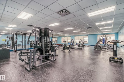 457 7805 71 Street, Edmonton, AB - Indoor Photo Showing Gym Room