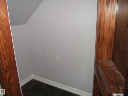 Additional living space with baseboards and vaulted ceiling - 