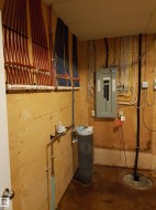 Utilities with electric panel - 