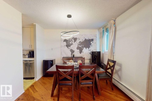 1605 10135 Saskatchewan Drive, Edmonton, AB - Indoor Photo Showing Dining Room