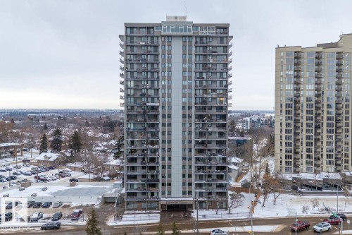 1605 10135 Saskatchewan Drive, Edmonton, AB - Outdoor With Facade