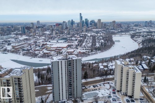 1605 10135 Saskatchewan Drive, Edmonton, AB - Outdoor With View