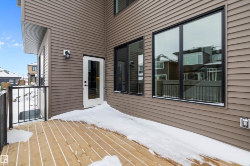 6872 Knox Loop Sw, Edmonton, AB - Outdoor With Deck Patio Veranda With Exterior
