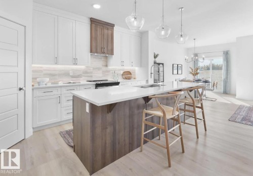 22376 90 Avenue, Edmonton, AB - Indoor Photo Showing Kitchen With Upgraded Kitchen