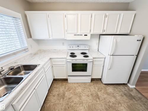50 6220 172 Street, Edmonton, AB - Indoor Photo Showing Kitchen With Double Sink