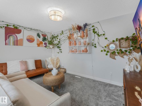 4447 Kinsella Green, Edmonton, AB - Indoor Photo Showing Living Room