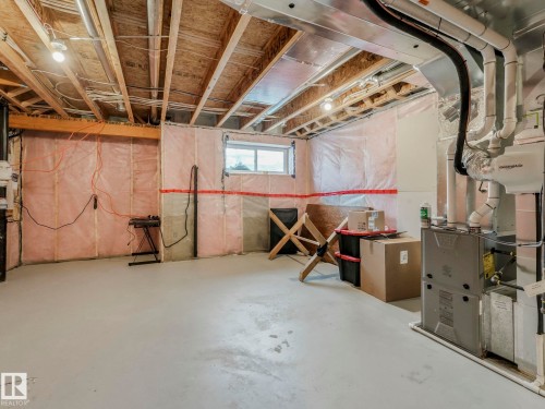 4447 Kinsella Green, Edmonton, AB - Indoor Photo Showing Basement