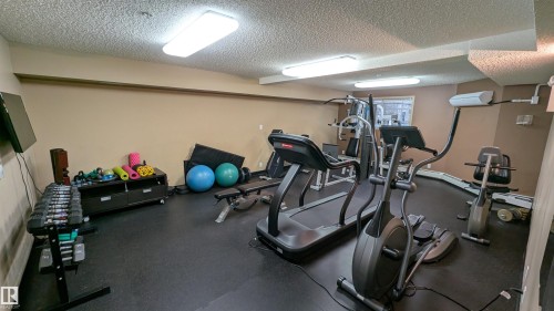 500 10311 111 Street Nw, Edmonton, AB - Indoor Photo Showing Gym Room