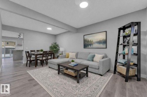 3415 25 Street, Edmonton, AB - Indoor Photo Showing Living Room
