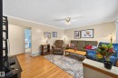 10801 156 Street, Edmonton, AB  - Indoor Photo Showing Living Room 
