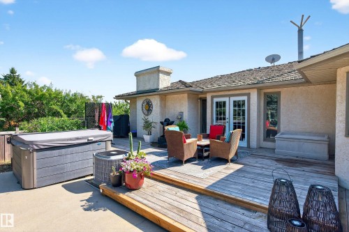 24 Valleyview Crescent, Rural Sturgeon County, AB - Outdoor With Deck Patio Veranda With Exterior