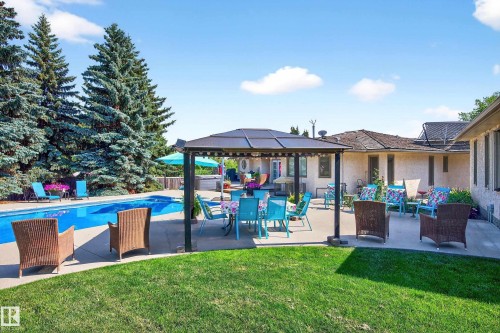 24 Valleyview Crescent, Rural Sturgeon County, AB - Outdoor With In Ground Pool