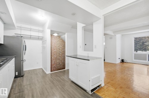 Edmonton, AB - Indoor Photo Showing Kitchen With Double Sink