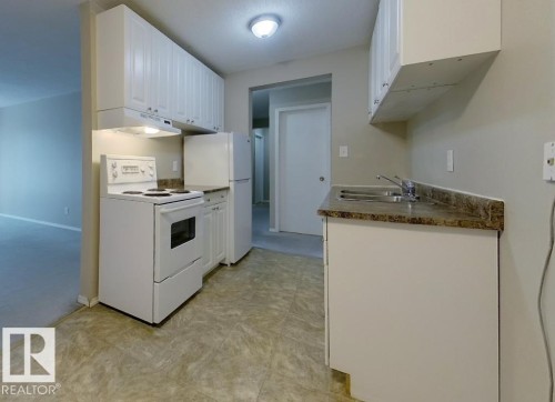 305 10330 113 Street, Edmonton, AB - Indoor Photo Showing Kitchen With Double Sink