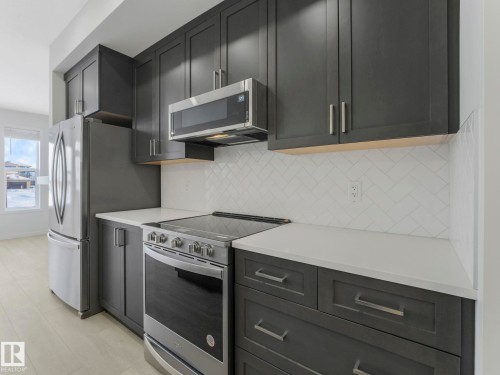 2364 159 Street, Edmonton, AB - Indoor Photo Showing Kitchen With Stainless Steel Kitchen