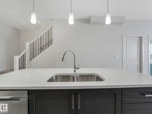 2364 159 Street, Edmonton, AB - Indoor Photo Showing Kitchen With Double Sink