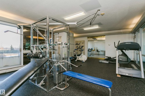 1711 10883 Saskatchewan Drive, Edmonton, AB - Indoor Photo Showing Gym Room