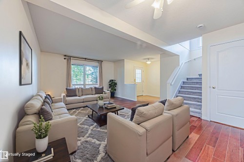 5 Highwood Boulevard, Devon, AB - Indoor Photo Showing Living Room