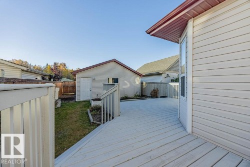 5 Highwood Boulevard, Devon, AB - Outdoor With Deck Patio Veranda With Exterior