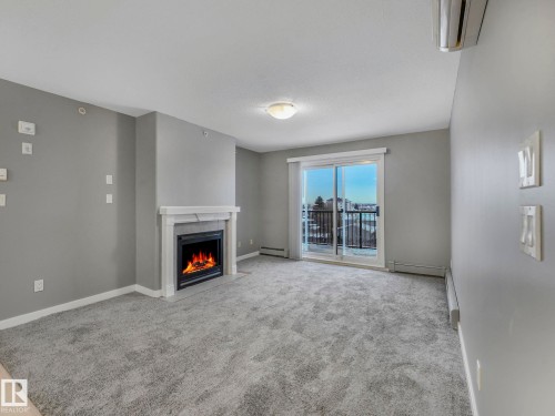 407 592 Hooke Road, Edmonton, AB - Indoor With Fireplace