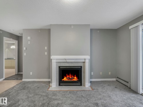 407 592 Hooke Road, Edmonton, AB - Indoor With Fireplace