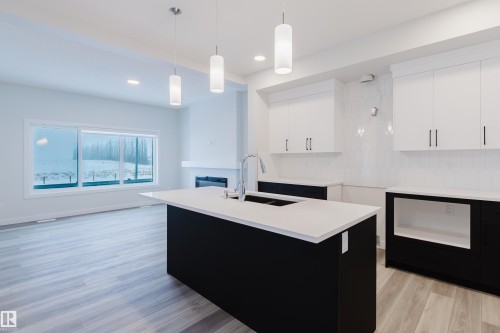 4118 67 Street, Beaumont, AB - Indoor Photo Showing Kitchen