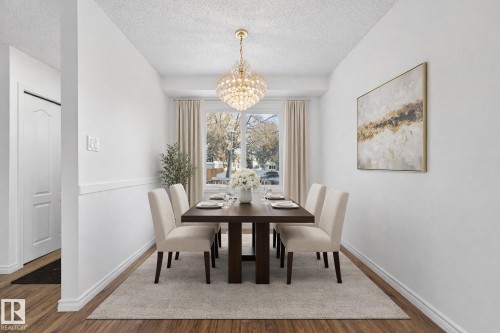 6612 178 Street, Edmonton, AB - Indoor Photo Showing Dining Room