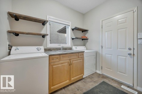 14816 16 Street Nw, Edmonton, AB - Indoor Photo Showing Laundry Room