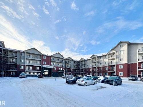 206 111 Edwards Drive, Edmonton, AB - Outdoor With Balcony With Facade